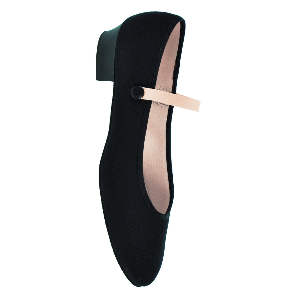 Starlite Syllabus Canvas Character Shoe Cuban Heel Starlite Syllabus Canvas Character Shoe Cuban Heel