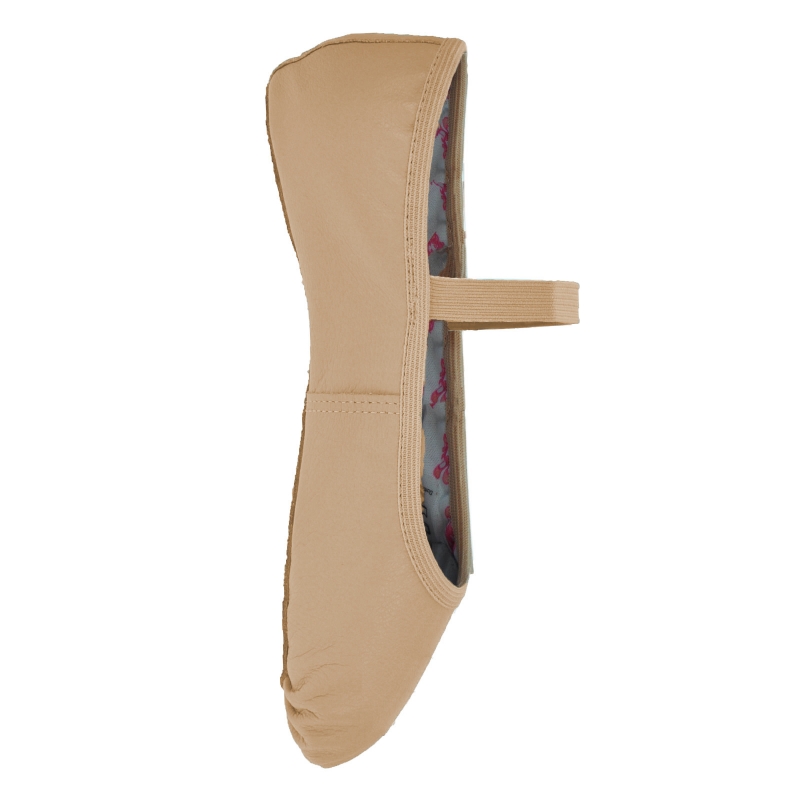 So Danca SD69 Stretch Leather Ballet Shoe, Full Sole Starlite Direct